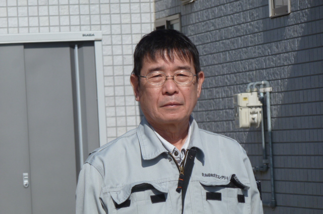 気仙沼地区生コンクリート協同組合の男性スタッフ